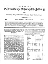 Populäre österreichische Gesundheits-Zeitung