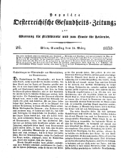 Populäre österreichische Gesundheits-Zeitung