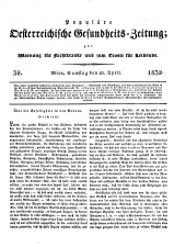 Populäre österreichische Gesundheits-Zeitung