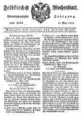 Feldkircher Wochenblatt