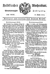 Feldkircher Wochenblatt