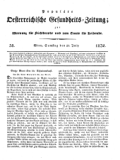 Populäre österreichische Gesundheits-Zeitung