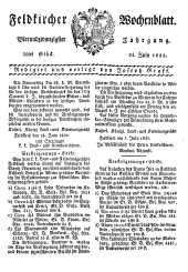 Feldkircher Wochenblatt