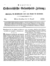 Populäre österreichische Gesundheits-Zeitung