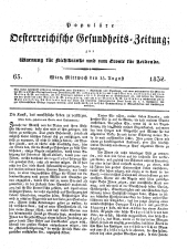 Populäre österreichische Gesundheits-Zeitung