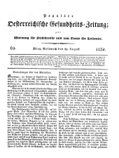 Populäre österreichische Gesundheits-Zeitung