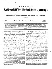 Populäre österreichische Gesundheits-Zeitung