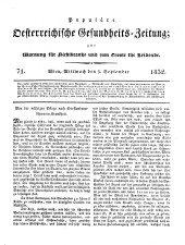 Populäre österreichische Gesundheits-Zeitung