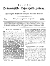 Populäre österreichische Gesundheits-Zeitung