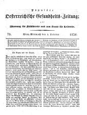 Populäre österreichische Gesundheits-Zeitung