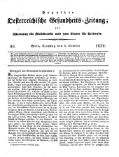 Populäre österreichische Gesundheits-Zeitung