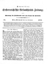 Populäre österreichische Gesundheits-Zeitung