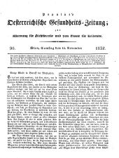 Populäre österreichische Gesundheits-Zeitung