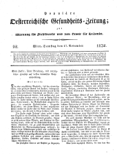 Populäre österreichische Gesundheits-Zeitung