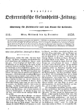 Populäre österreichische Gesundheits-Zeitung