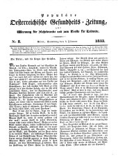 Populäre österreichische Gesundheits-Zeitung