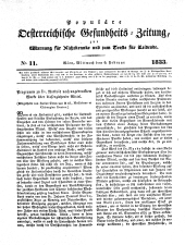 Populäre österreichische Gesundheits-Zeitung