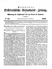 Populäre österreichische Gesundheits-Zeitung