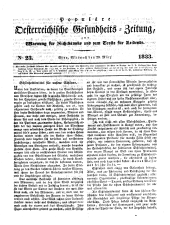 Populäre österreichische Gesundheits-Zeitung
