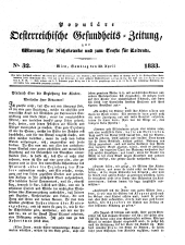 Populäre österreichische Gesundheits-Zeitung