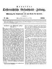 Populäre österreichische Gesundheits-Zeitung