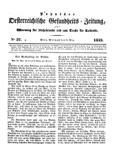 Populäre österreichische Gesundheits-Zeitung