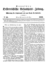 Populäre österreichische Gesundheits-Zeitung