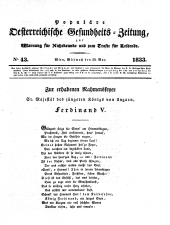 Populäre österreichische Gesundheits-Zeitung