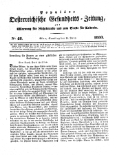 Populäre österreichische Gesundheits-Zeitung
