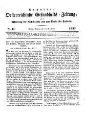 Populäre österreichische Gesundheits-Zeitung