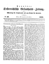 Populäre österreichische Gesundheits-Zeitung