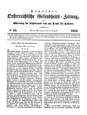 Populäre österreichische Gesundheits-Zeitung