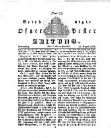 Vereinigte Ofner-Pester Zeitung