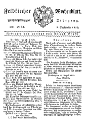 Feldkircher Wochenblatt