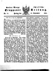 Kais. Königl. Schlesische Troppauer-Zeitung