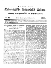 Populäre österreichische Gesundheits-Zeitung