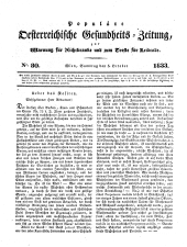 Populäre österreichische Gesundheits-Zeitung