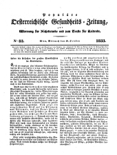 Populäre österreichische Gesundheits-Zeitung