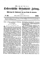 Populäre österreichische Gesundheits-Zeitung