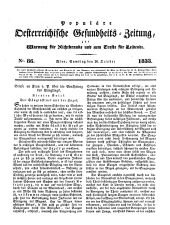 Populäre österreichische Gesundheits-Zeitung