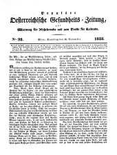 Populäre österreichische Gesundheits-Zeitung