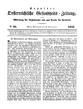 Populäre österreichische Gesundheits-Zeitung