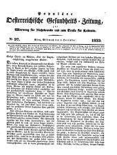 Populäre österreichische Gesundheits-Zeitung