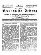 Populäre österreichische Gesundheits-Zeitung
