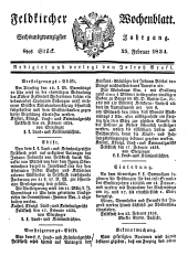 Feldkircher Wochenblatt