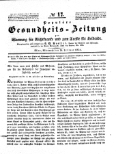 Populäre österreichische Gesundheits-Zeitung