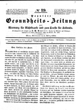 Populäre österreichische Gesundheits-Zeitung