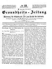 Populäre österreichische Gesundheits-Zeitung