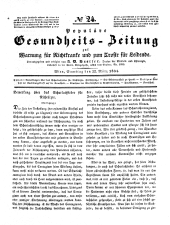 Populäre österreichische Gesundheits-Zeitung