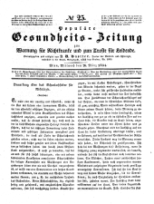 Populäre österreichische Gesundheits-Zeitung